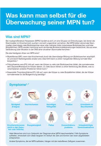 MPN Symptom Tracker